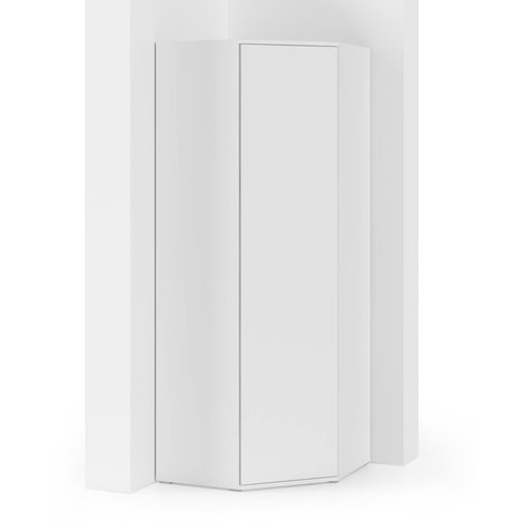 Predsieňová rohová skriňa Emi 2 - biela