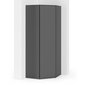 Predsieňová rohová skriňa Emi 2 - grafit