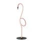 Stolná LED lampa Flamingo ružová – dizajnové osvetlenie 02