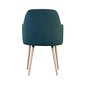 Štýlová čalúnená stolička Caprice 6 - morská zelená 04