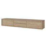 Moderný TV stolík Frida 2 - olejovaný dub 08