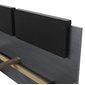 Manželská posteľ s úložným priestorom Galaxy 3 - 180 x 200 cm / šedý dub 06