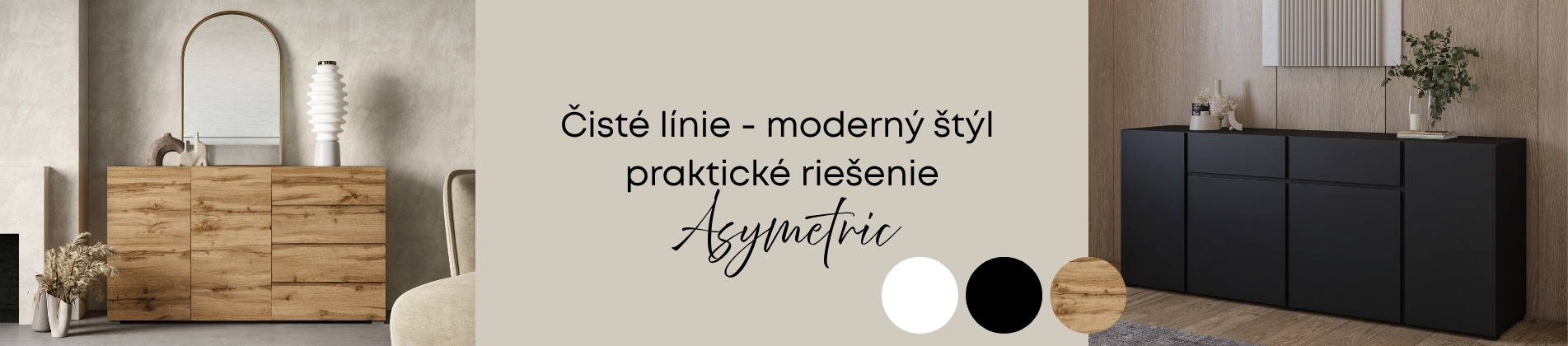 Kolekcia Asymetric