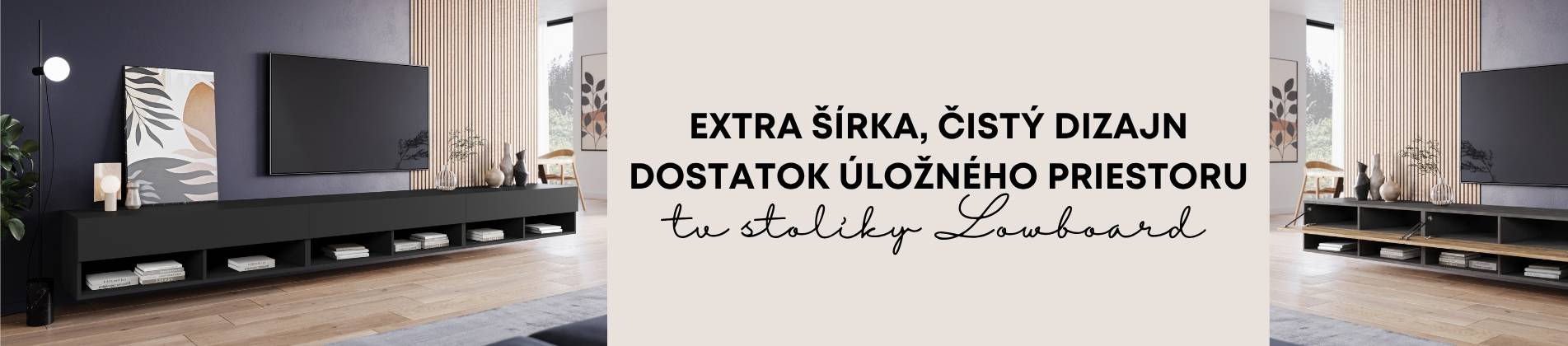 TV stolíky Lowboard A300