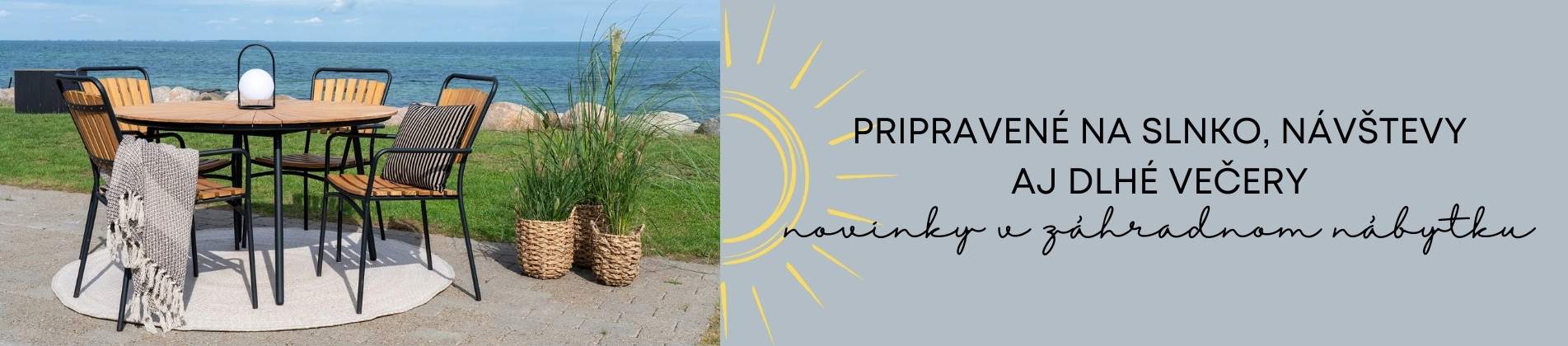 Novinky v záhradnom nábytku