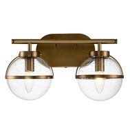 Kúpeľňové svietidlo Hollis 2 - mosadz 01