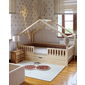 Domčeková posteľ Housebed - reálna fotografia pri rozmere 100x200 cm