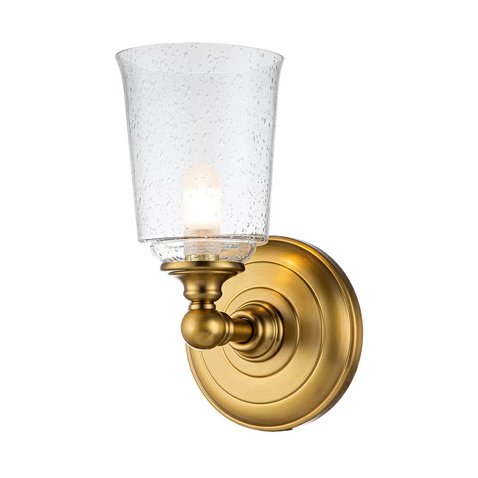 Nástenná lampa Huguenot 1 - mosadz 01