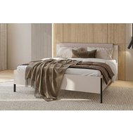 Posteľ Jukon S 180x200 - úložný priestor, výklopný rošt, odtieň kašmír 01