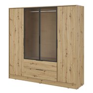 Šatníková skriňa KELLY 2 - dub artisan