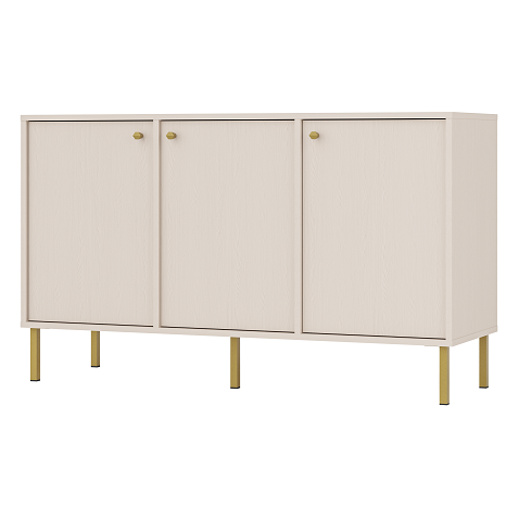 Priestranná komoda Tokio - béžová - 01