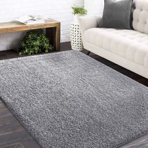 Moderný koberec Kamel - 80 x 150 cm - šedá