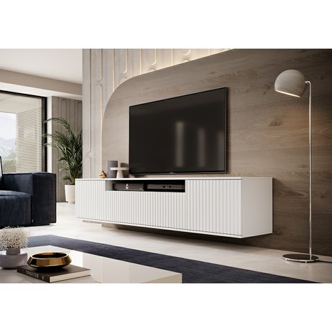 TV stolík Agnes 2 - biela - 01