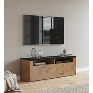 TV stolík Larona s výklopnými dvierkami - dub lefkas / touchwood