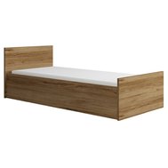 Moderná jednolôžková posteľ Maximus M28 - dub catania