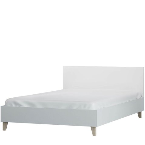 Štýlová posteľ Figo 8 - biely mat 01