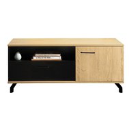 Malý televízny stolík Madison - dub piškótový / čierna