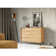 Dubová zásuvková komoda Modern Loft 2