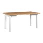 Jedálenský stôl Max 8 - biela/dub wotan - 02