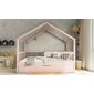 Domčeková posteľ Musa bis + úložný priestor - 90 x 200 / ružová 02