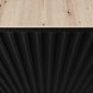 NOE frézovaný závesný TV stolík 200 cm - dub artisan/čierny mat 04