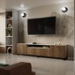Frézovaný TV stolek na nohách NOE 200 cm - dub artisan/dub catania 03