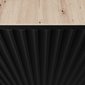 NOE frézovaný TV stolík 200 cm - dub artisan/čierny mat 05