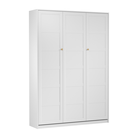 Sklápacia posteľ Rel 140 x 200 cm - biely mat 01