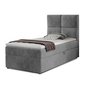 Boxspring Rivia s úložným priestorom - 90 x 200 cm / tmavošedá 02