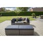 Šedá záhradná súprava Rossi - pohodlné sedenie