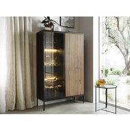 Moderná vitrína s osvetlením Sento