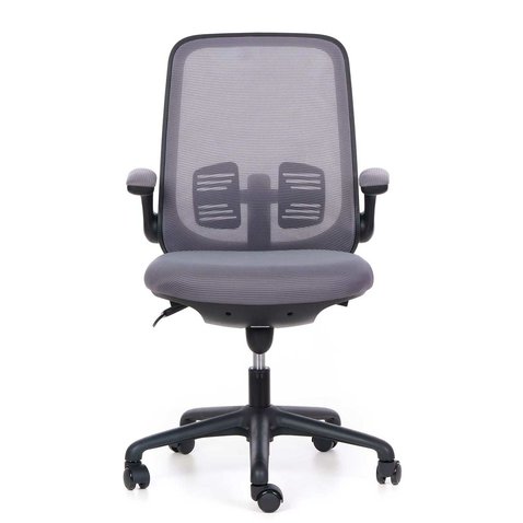 Štýlové otočné kreslo Simple New - šedá 01
