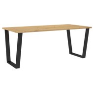 Moderný stôl do jedálne Nigel - 185x90 cm - dub artisan