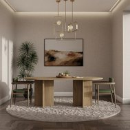 Jedálenský stôl LOEN – dub Cremona