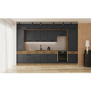 Štýlová kuchyňa Vigo - dark wood/dub lancelot - 01