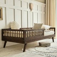 Škandinávska detská posteľ Verto, tmavý orech