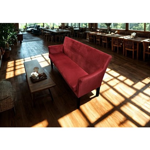 VÝPREDAJ - Jedálenská lavica Celine s podrúčkami 01