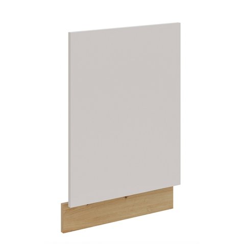 Dvierka pre vstavanú umývačku riadu Solea ZM 570x446 – kašmír/dub artisan 01