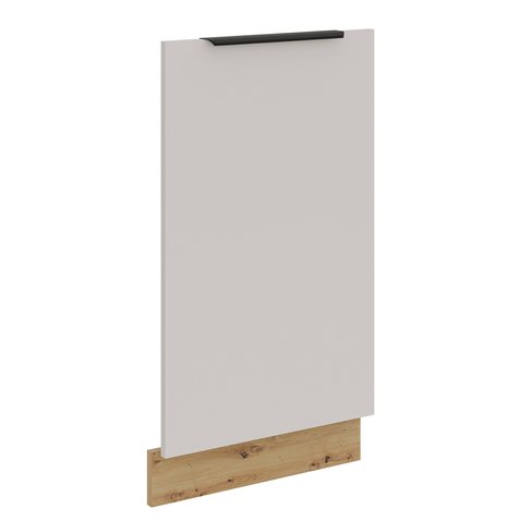 Dvierka pre vstavanú umývačku riadu Solea ZM 713x446 – kašmír/dub artisan 01