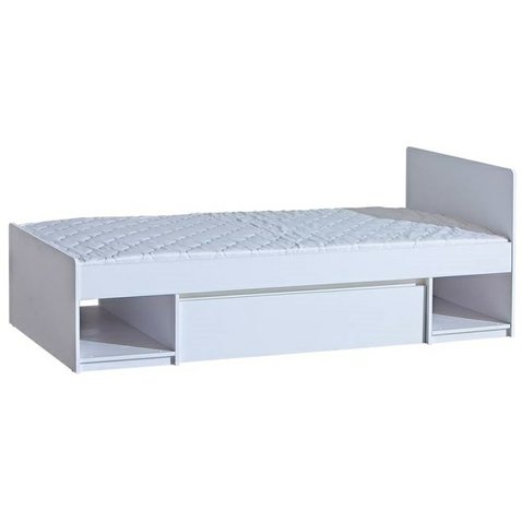 Jednolôžková posteľ Arca 9 - arktická biela 01