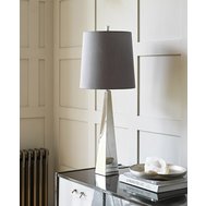 Elegantná stolová lampa Ascent - šedá