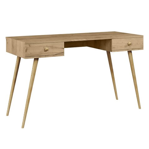 Toaletný stolík Boho Meli - dub craft zlatý - 01