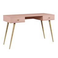 Toaletný stolík Boho Meli - staroružová - 01