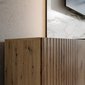 Frézovaný TV stolík NOE 300 cm - dub artisan/dub catania 04