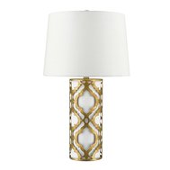 Elegantná stolová lampa Arabella - zlatá