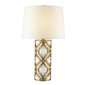 Elegantná stolová lampa Arabella - zlatá 02