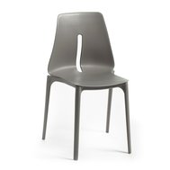 Designová stolička Oblong - šedá