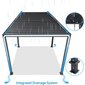Bioklimatická pergola Intro Neo 3,6 x 3 m - voľne stojaca - 12