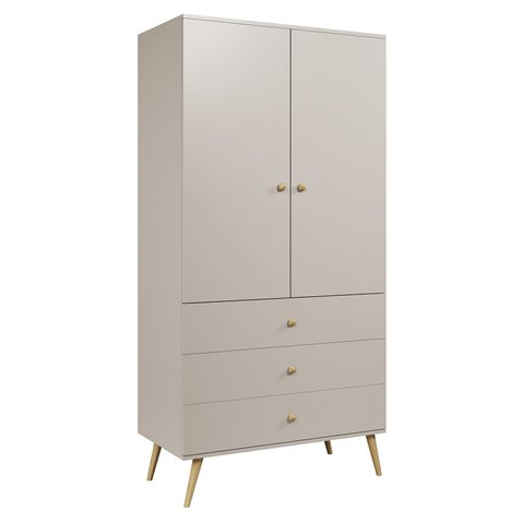 Šatníková skriňa so šuplíkmi Boho Meli - kašmír 01