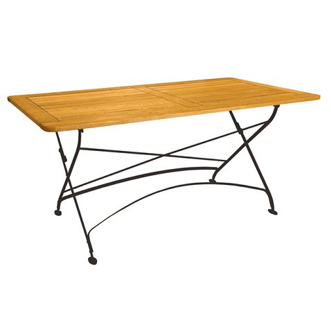 Drevený stolík na záhradu Maja 160x80 cm 01